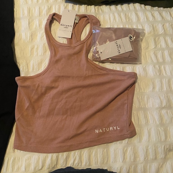 Naturyl by Niykee nude top. Size M. Two available - Picture 1 of 2